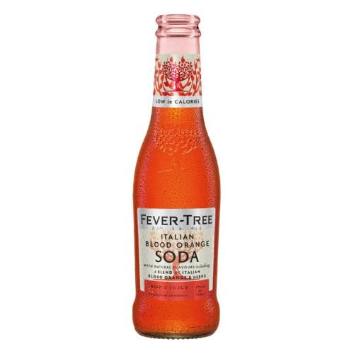 Fever-Tree Italian Blood Orange Soda Mixer Fever-Tree Italian Blood Orange Soda - bythebottle.co.uk - Buy drinks by the bottle