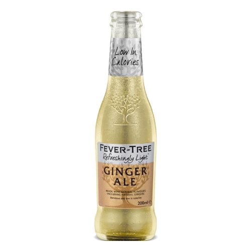 Fever-Tree Light Ginger Ale Mixer Fever-Tree Light Ginger Ale - bythebottle.co.uk - Buy drinks by the bottle