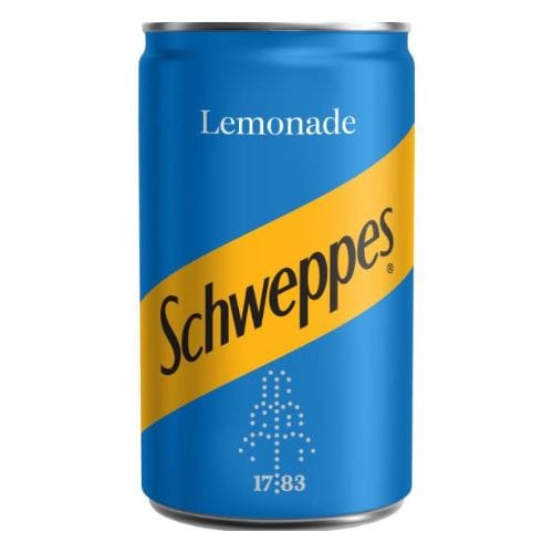 Schweppes Lemonade Travel Cans Mixer Schweppes Lemonade Travel Cans - bythebottle.co.uk - Buy drinks by the bottle
