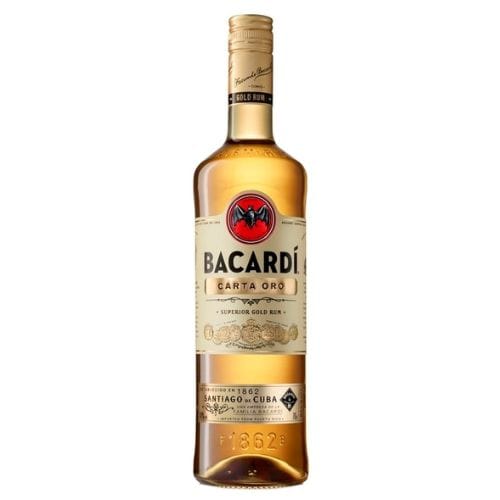 Bacardi Carta Oro Rum Bacardi Carta Oro - bythebottle.co.uk - Buy drinks by the bottle