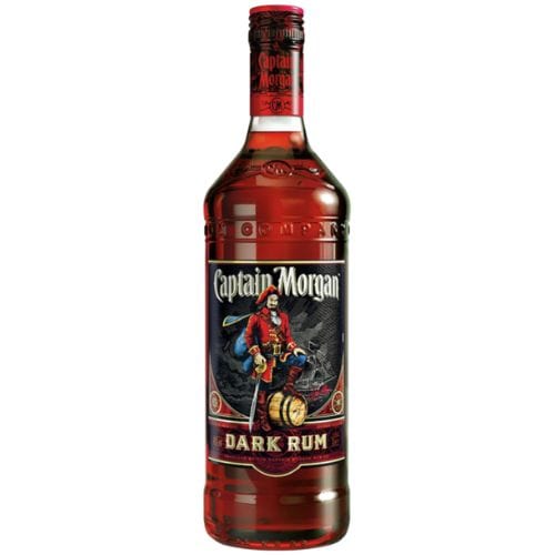 Captain Morgans Dark Rum Rum Captain Morgans Dark Rum - bythebottle.co.uk - Buy drinks by the bottle