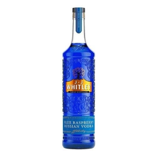 J.J Whitley Blue Raspberry Vodka Vodka J.J Whitley Blue Raspberry Vodka - bythebottle.co.uk - Buy drinks by the bottle
