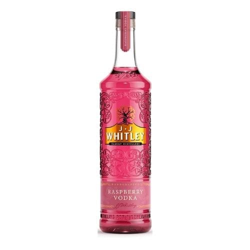 J.J Whitley Raspberry Vodka Vodka J.J Whitley Raspberry Vodka - bythebottle.co.uk - Buy drinks by the bottle