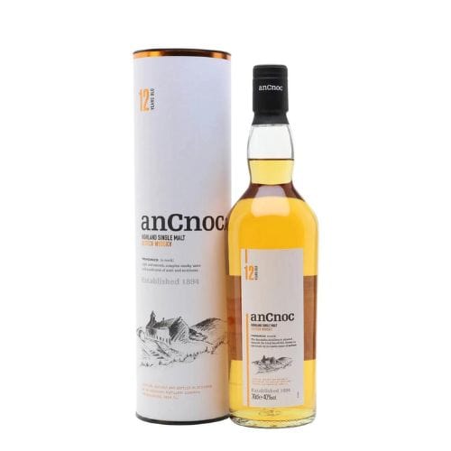 anCnoc 12 Year Old Whisky anCnoc 12 Year Old - bythebottle.co.uk - Buy drinks by the bottle