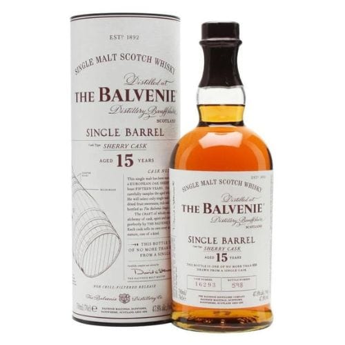 Balvenie 15 Year Old Sherry Cask Whisky Balvenie 15 Year Old Sherry Cask - bythebottle.co.uk - Buy drinks by the bottle