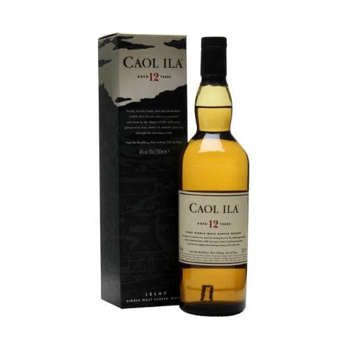 Caol Ila 12 Year Old Whisky Caol Ila 12 Year Old - bythebottle.co.uk - Buy drinks by the bottle
