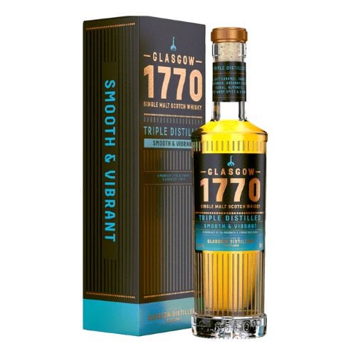 Glasgow 1770 Triple Distilled Whisky Glasgow 1770 Triple Distilled - bythebottle.co.uk - Buy drinks by the bottle
