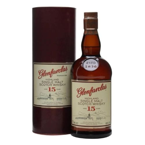 Glenfarclas 15 Year Old Whisky Glenfarclas 15 Year Old - bythebottle.co.uk - Buy drinks by the bottle