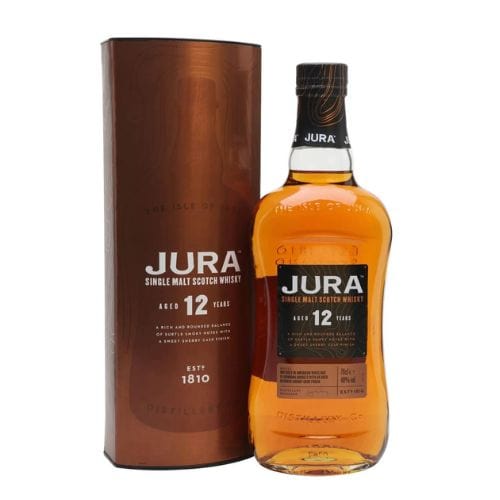 Isle of Jura: 12 Year Old Whisky Isle of Jura: 12 Year Old - bythebottle.co.uk - Buy drinks by the bottle
