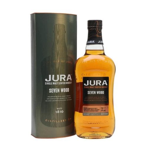 Isle of Jura: Seven Wood Whisky Isle of Jura: Seven Wood - bythebottle.co.uk - Buy drinks by the bottle