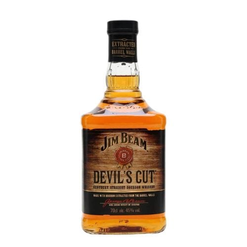 Jim Beam Devil's Cut Bourbon Whisky Jim Beam Devil's Cut Bourbon - bythebottle.co.uk - Buy drinks by the bottle