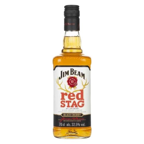 Jim Beam Red Stag Black Cherry Liqueur Whisky Jim Beam Red Stag Black Cherry Liqueur - bythebottle.co.uk - Buy drinks by the bottle