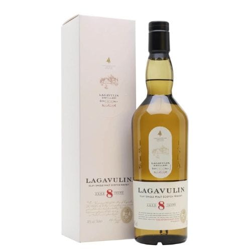 Lagavulin 8 Year Old Whisky Lagavulin 8 Year Old - bythebottle.co.uk - Buy drinks by the bottle
