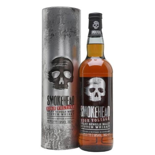 Smokehead High Voltage 58% Whisky Smokehead High Voltage 58% - bythebottle.co.uk - Buy drinks by the bottle