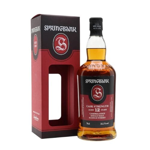 Springbank 12 Year Old Cask Strength Whisky Springbank 12 Year Old Cask Strength - bythebottle.co.uk - Buy drinks by the bottle