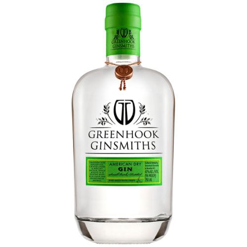 Greenhooks American Dry Gin Gin Greenhooks American Dry Gin - bythebottle.co.uk - Buy drinks by the bottle