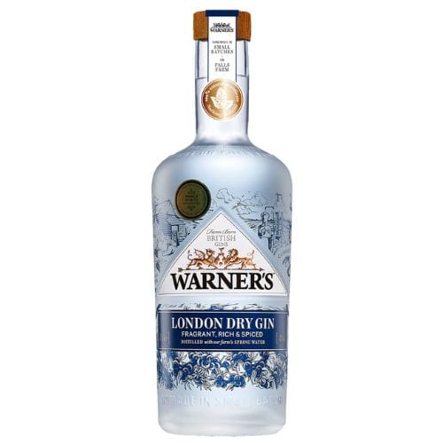 Warner's Gin Gin Warner's Gin - bythebottle.co.uk - Buy drinks by the bottle