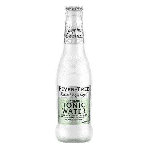 Fever-Tree Light Cucumber Tonic Mixer Fever-Tree Light Cucumber Tonic - bythebottle.co.uk - Buy drinks by the bottle