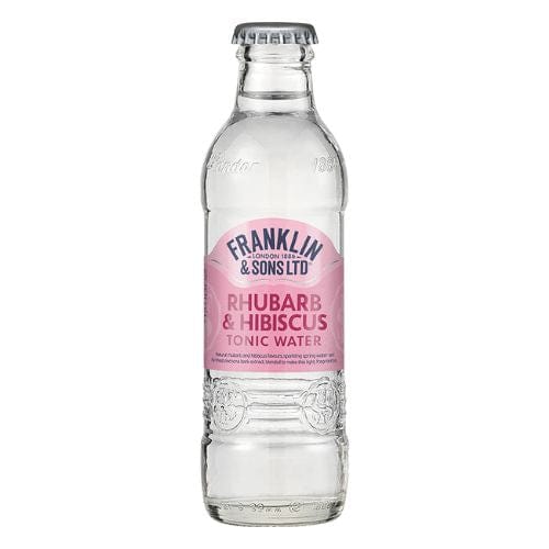 Franklin & Sons Rhubarb & Hibiscus Tonic Water Mixer Franklin & Sons Rhubarb & Hibiscus Tonic Water - bythebottle.co.uk - Buy drinks by the bottle