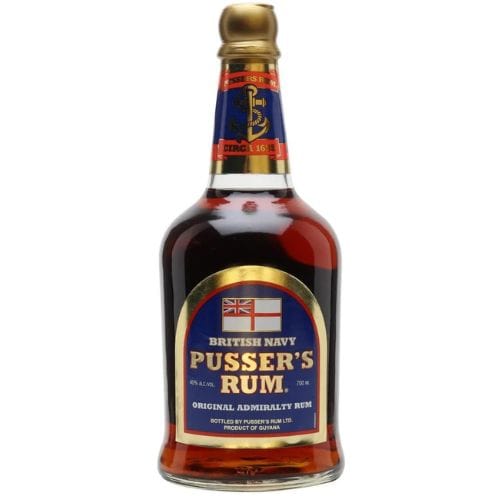 Pusser's Rum Blue Label Rum Pusser's Rum Blue Label - bythebottle.co.uk - Buy drinks by the bottle