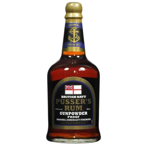 Pussers Gunpowder Strength Navy Rum Rum Pussers Gunpowder Strength Navy Rum - bythebottle.co.uk - Buy drinks by the bottle