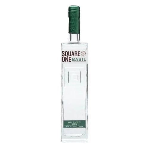 Square One Basil Organic Vodka Vodka Square One Basil Organic Vodka - bythebottle.co.uk - Buy drinks by the bottle