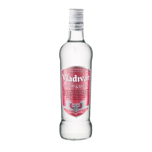 Vladivar Raspberry Vanilla Vodka Vladivar Raspberry Vanilla - bythebottle.co.uk - Buy drinks by the bottle