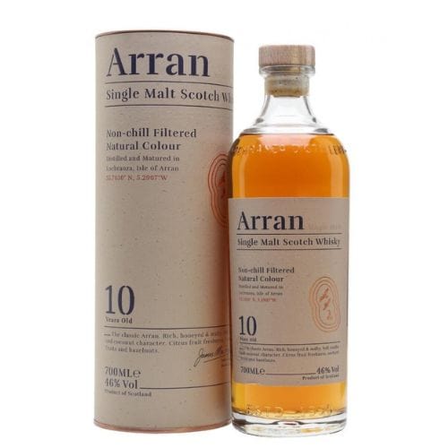 Arran Malt 10 Year Old Whisky Arran Malt 10 Year Old - bythebottle.co.uk - Buy drinks by the bottle