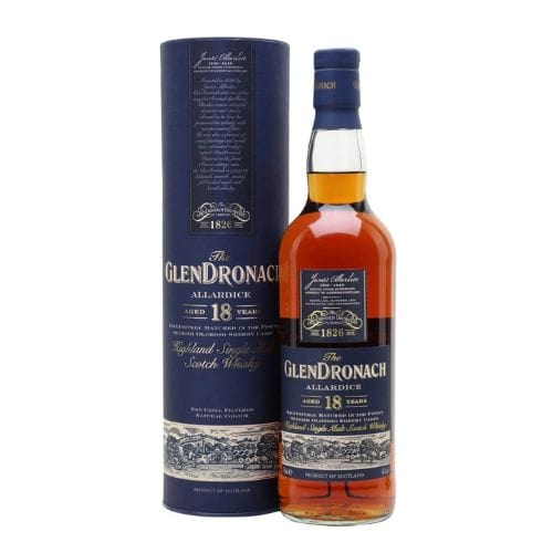 The GlenDronach 18 The Allardice Whisky The GlenDronach 18 The Allardice - bythebottle.co.uk - Buy drinks by the bottle