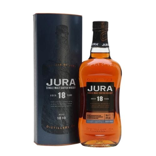 Isle of Jura: 18 Year Old Whisky Isle of Jura: 18 Year Old - bythebottle.co.uk - Buy drinks by the bottle