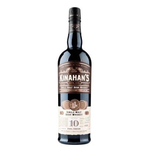 Kinahan's 10 Single Malt Irish Whiskey Whisky Kinahan's 10 Single Malt Irish Whiskey - bythebottle.co.uk - Buy drinks by the bottle