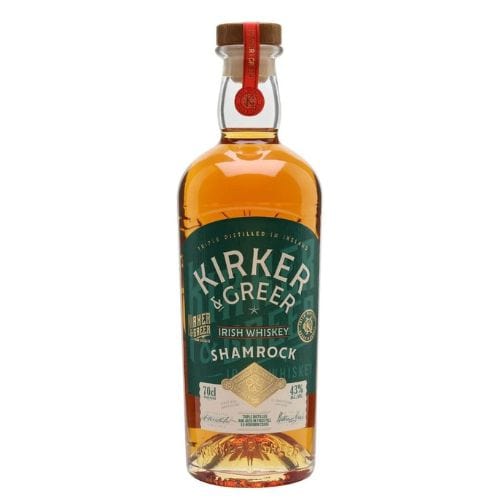 Kirker & Greer Shamrock Irish Whiskey Whisky Kirker & Greer Shamrock Irish Whiskey - bythebottle.co.uk - Buy drinks by the bottle